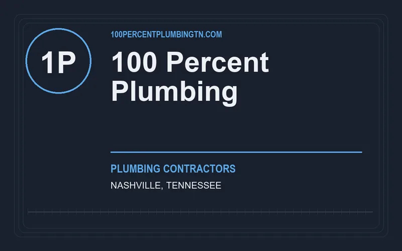100 Percent Plumbing in Nashville, Tennessee