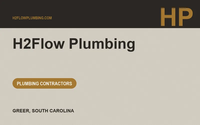 H2Flow Plumbing in Greer, South Carolina