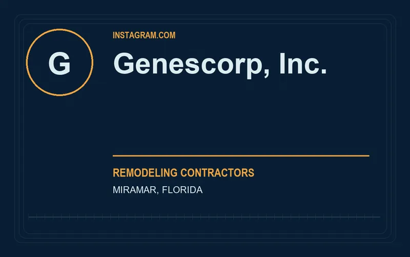 Genescorp, Inc. in Miramar, Florida