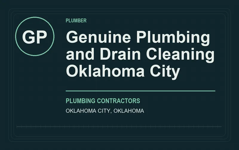 Genuine Plumbing and Drain Cleaning Oklahoma City in Oklahoma City, Oklahoma