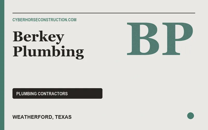 Berkey Plumbing in Weatherford, Texas