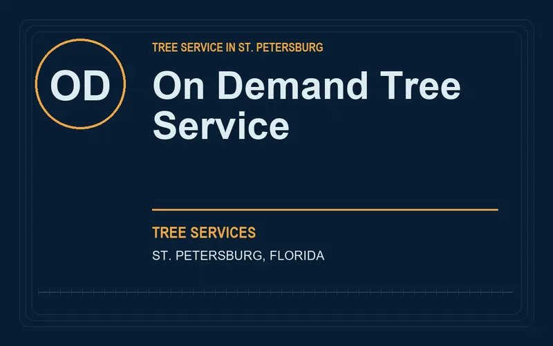 On Demand Tree Service in St. Petersburg, Florida