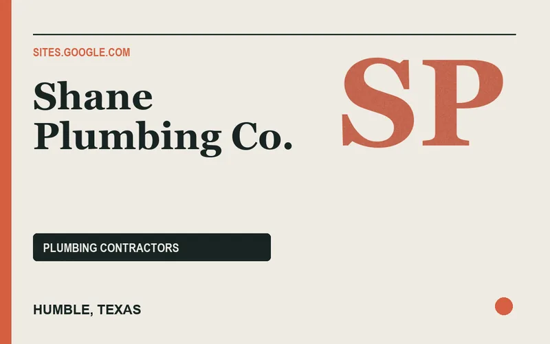 Shane Plumbing Co. in Humble, Texas
