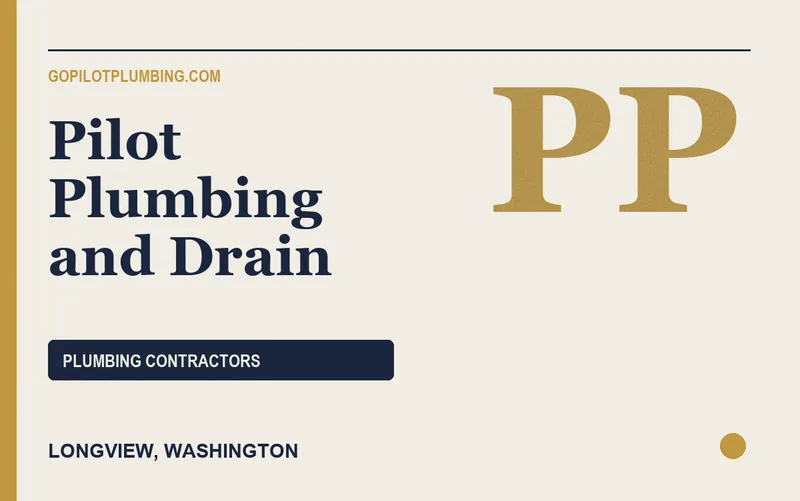 Pilot Plumbing and Drain in Longview, Washington