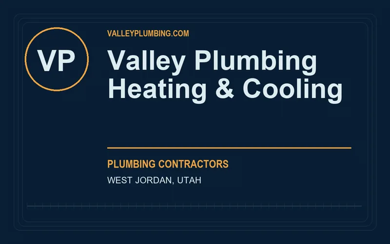 Valley Plumbing Heating & Cooling in West Jordan, Utah