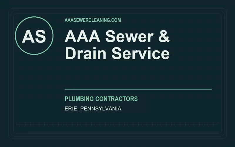 AAA Sewer & Drain Service in Erie, Pennsylvania
