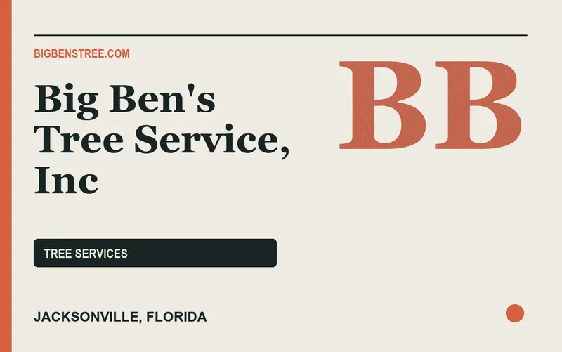Big Ben's Tree Service, Inc in Jacksonville, Florida