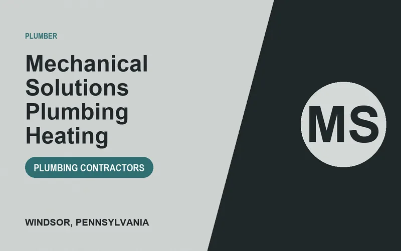 Mechanical Solutions Plumbing Heating in Windsor, Pennsylvania