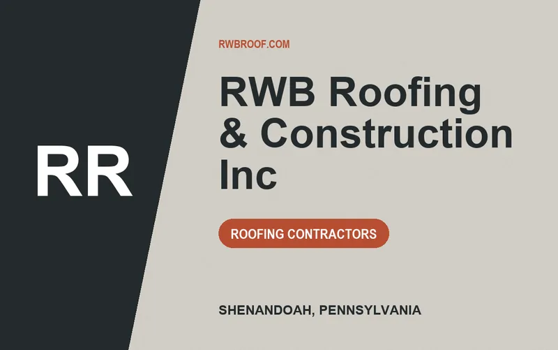 RWB Roofing & Construction Inc in Shenandoah, Pennsylvania