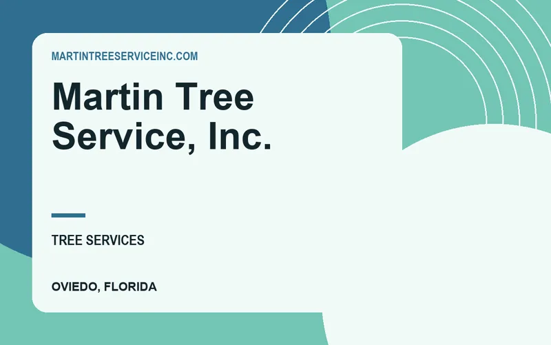 Martin Tree Service, Inc. in Oviedo, Florida