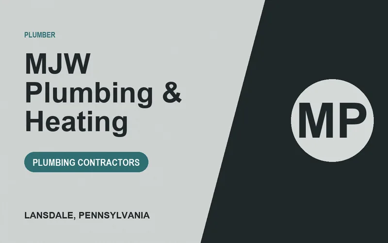 MJW Plumbing & Heating in Lansdale, Pennsylvania