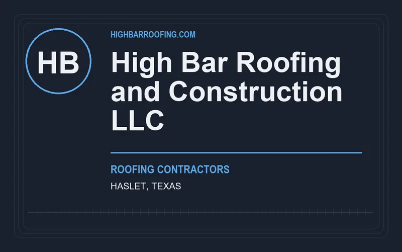 High Bar Roofing and Construction LLC in Haslet, Texas