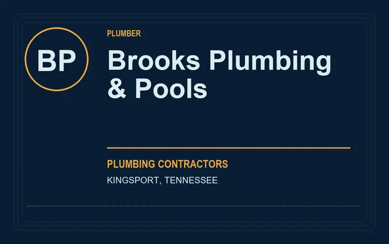 Brooks Plumbing & Pools in Kingsport, Tennessee