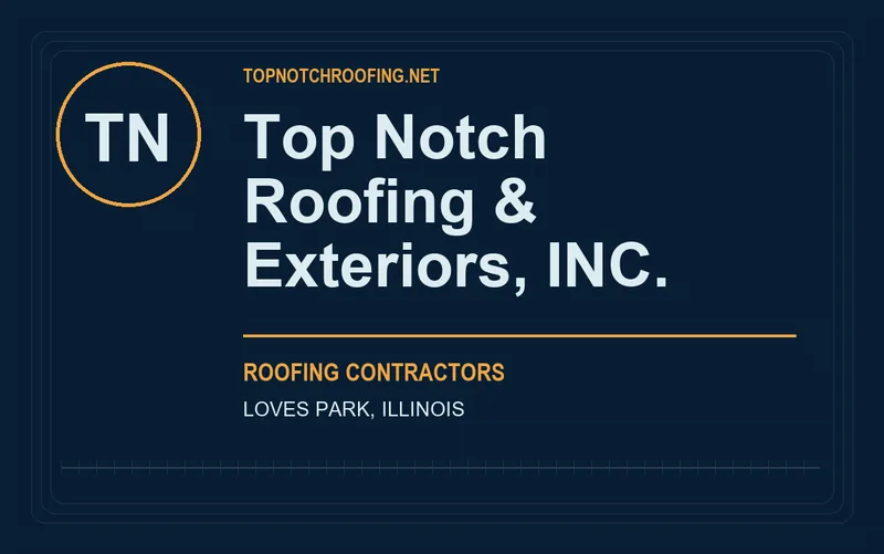 Top Notch Roofing & Exteriors, INC. in Loves Park, Illinois