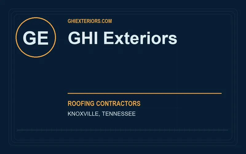 GHI Exteriors in Knoxville, Tennessee