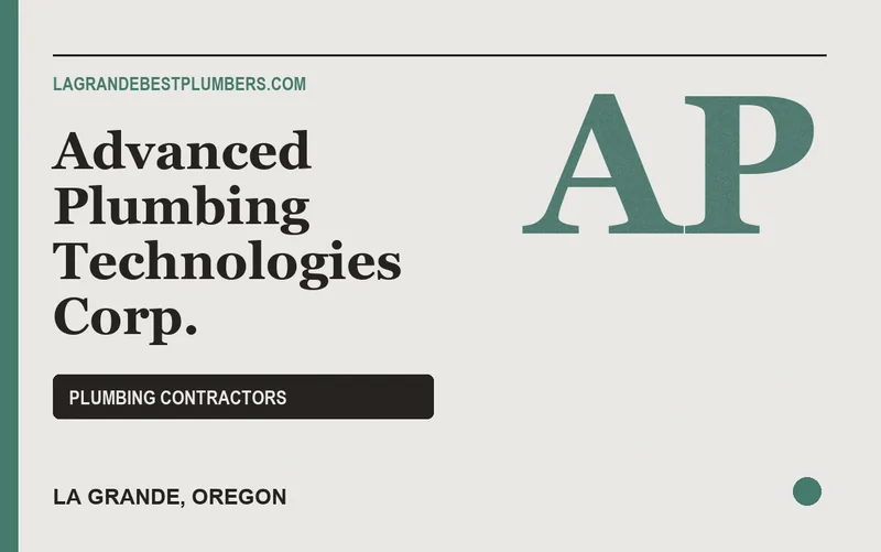 Advanced Plumbing Technologies Corp. in La Grande, Oregon