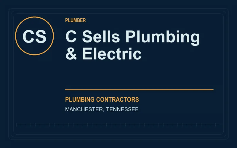 C Sells Plumbing & Electric in Manchester, Tennessee