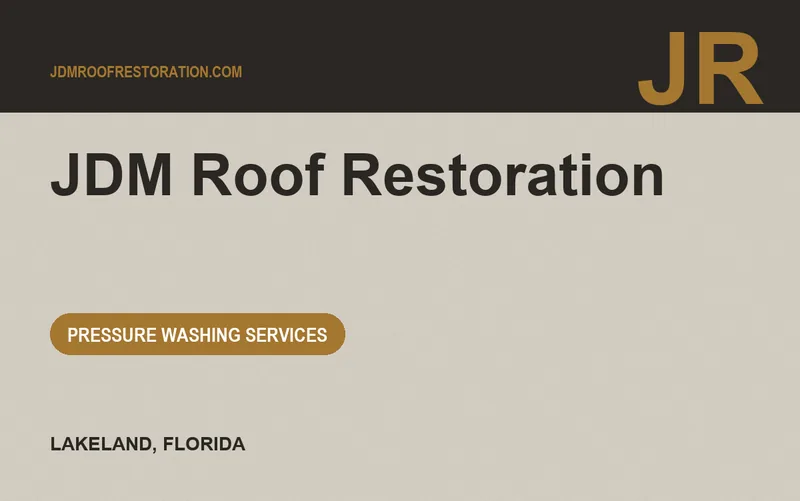 JDM Roof Restoration in Lakeland, Florida