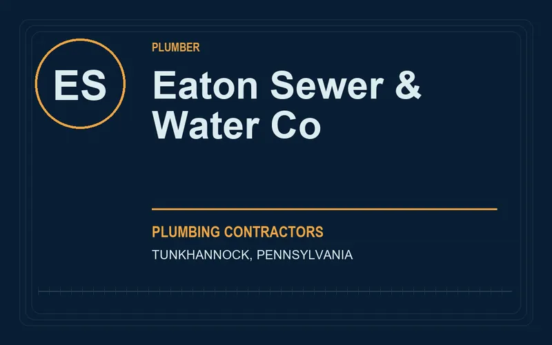 Eaton Sewer & Water Co in Tunkhannock, Pennsylvania