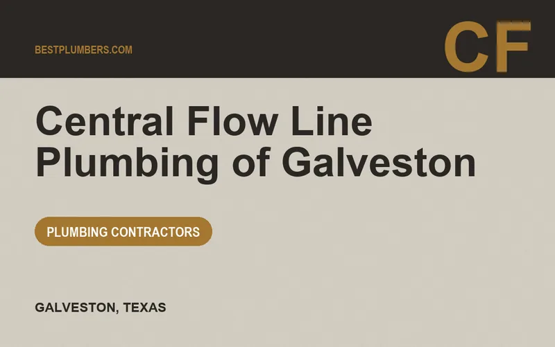 Central Flow Line Plumbing of Galveston in Galveston, Texas