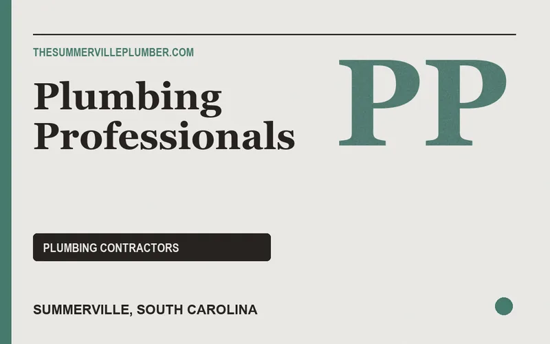 Plumbing Professionals in Summerville, South Carolina