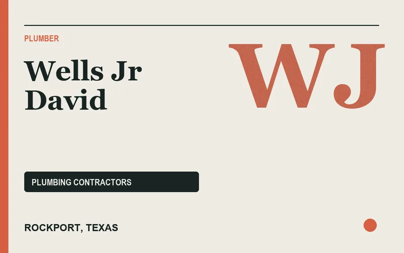 Wells Jr David in Rockport, Texas