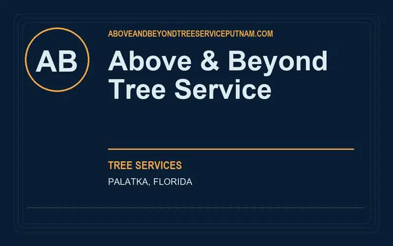 Above & Beyond Tree Service in Palatka, Florida