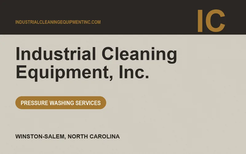 Industrial Cleaning Equipment, Inc. in Winston-Salem, North Carolina