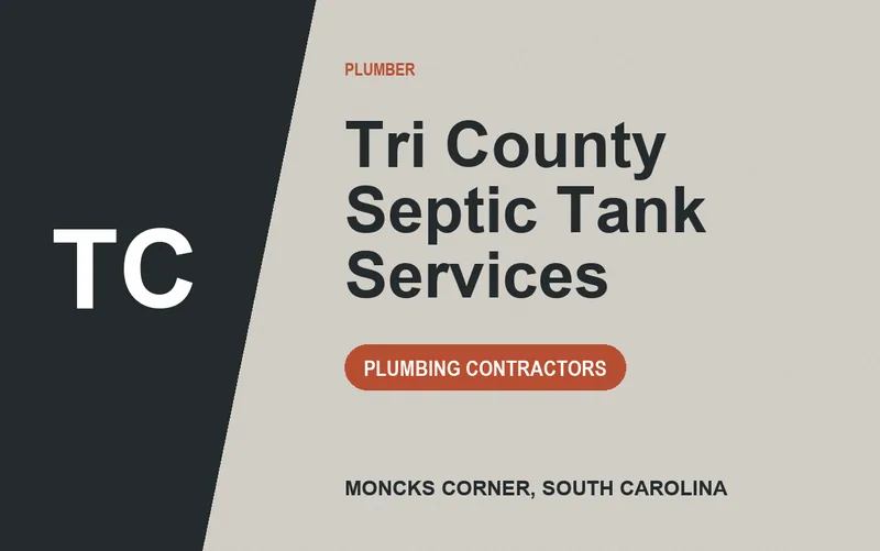 Tri County Septic Tank Services in Moncks Corner, South Carolina