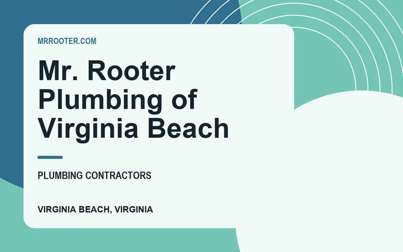 Mr. Rooter Plumbing of Virginia Beach in Virginia Beach, Virginia