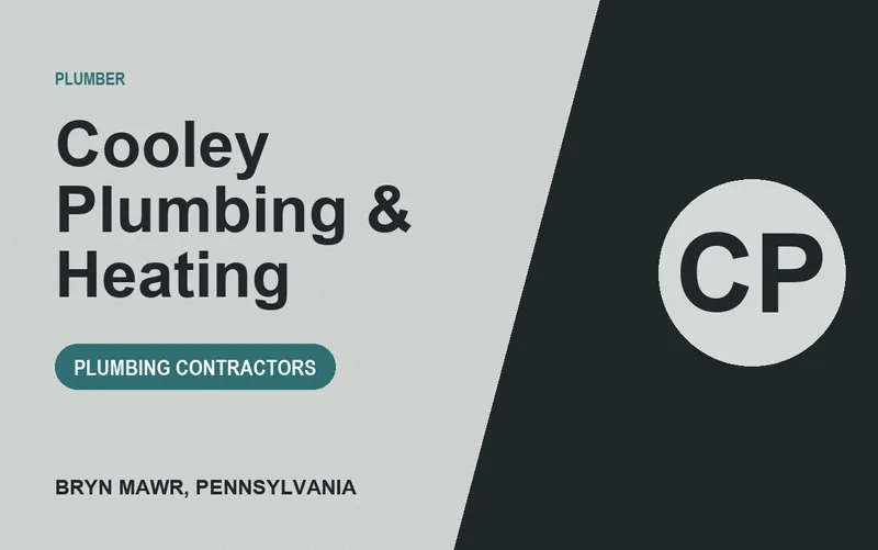 Cooley Plumbing & Heating in Bryn Mawr, Pennsylvania