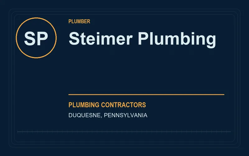 Steimer Plumbing in Duquesne, Pennsylvania