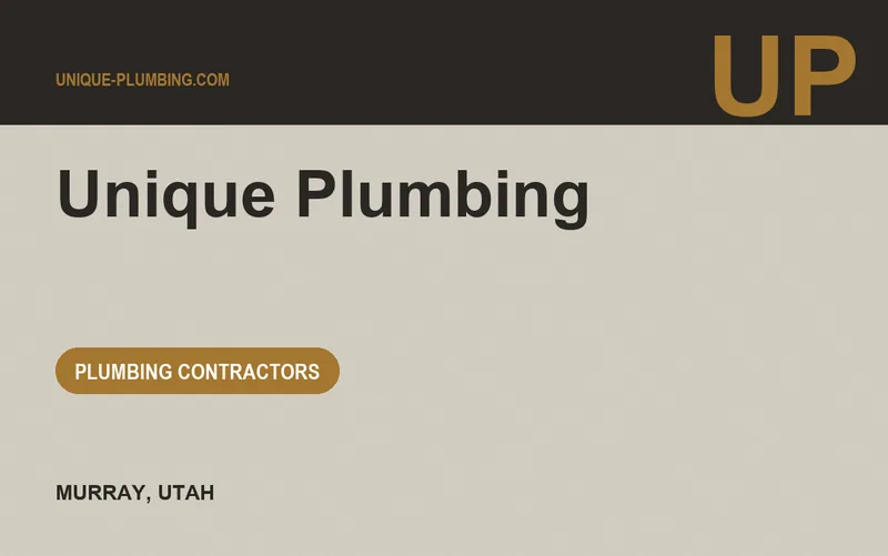 Unique Plumbing in Murray, Utah