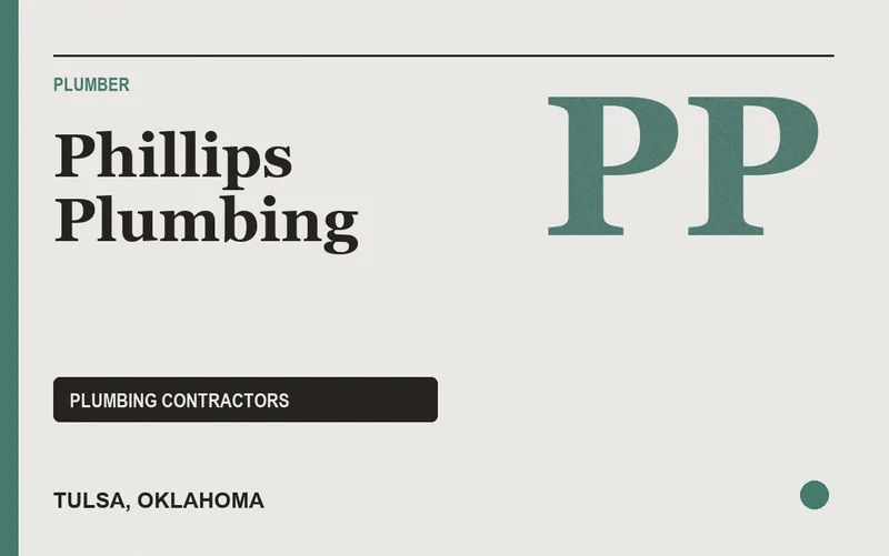 Phillips Plumbing in Tulsa, Oklahoma