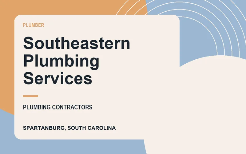 Southeastern Plumbing Services in Spartanburg, South Carolina