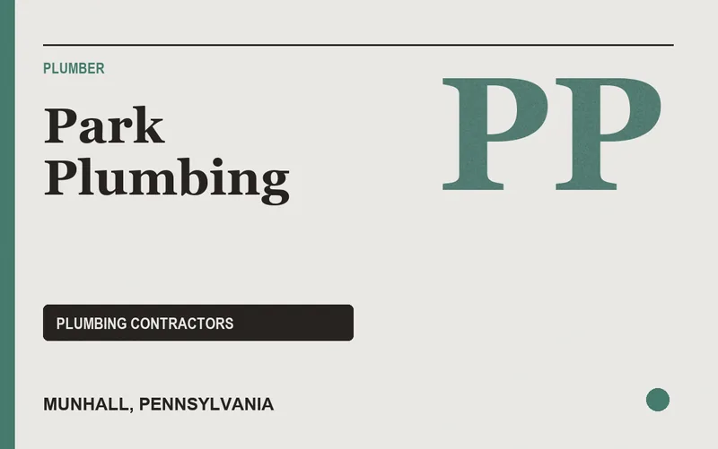 Park Plumbing in Munhall, Pennsylvania