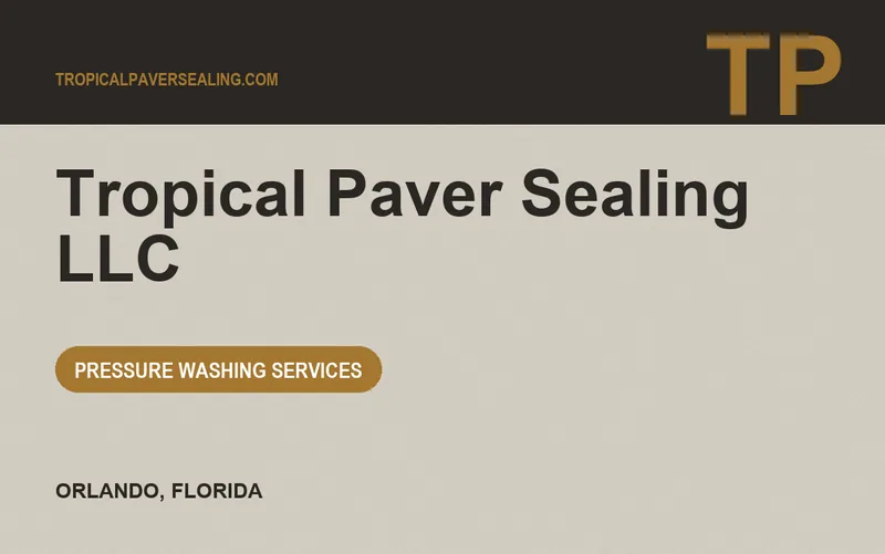 Tropical Paver Sealing LLC in Orlando, Florida