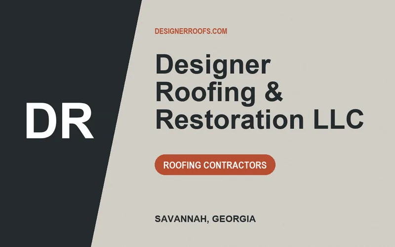 Designer Roofing & Restoration LLC in Savannah, Georgia