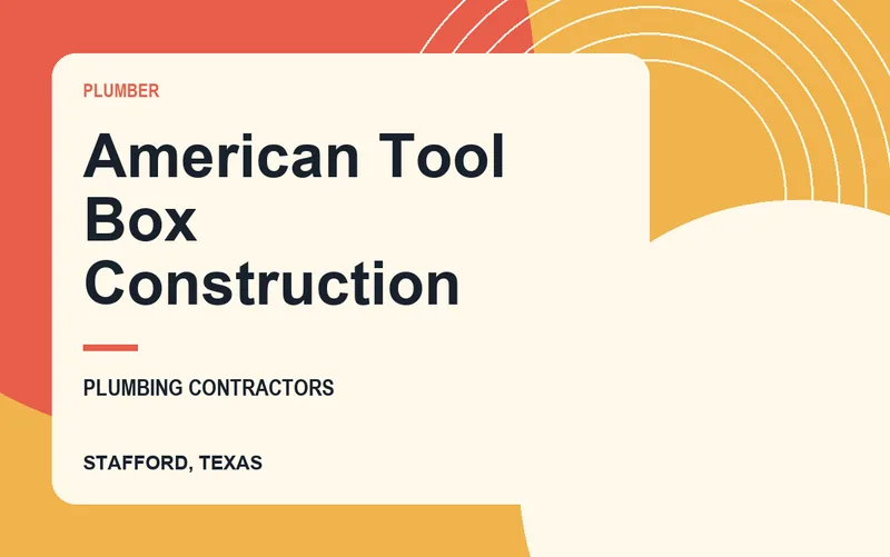American Tool Box Construction in Stafford, Texas