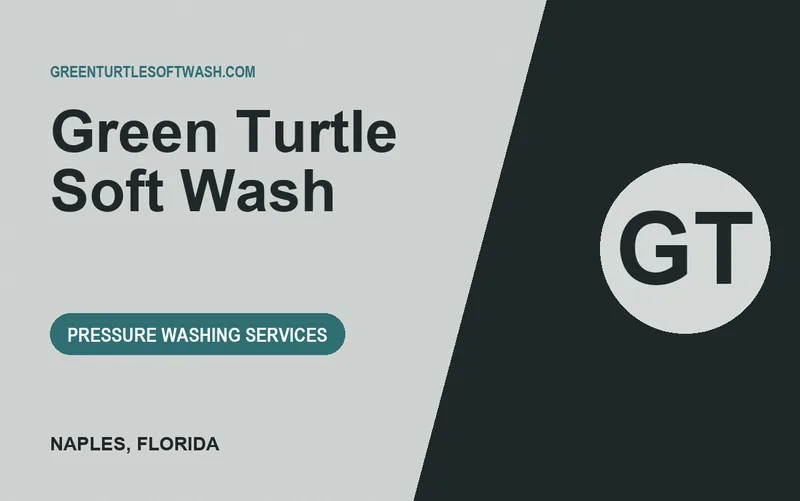 Green Turtle Soft Wash in Naples, Florida