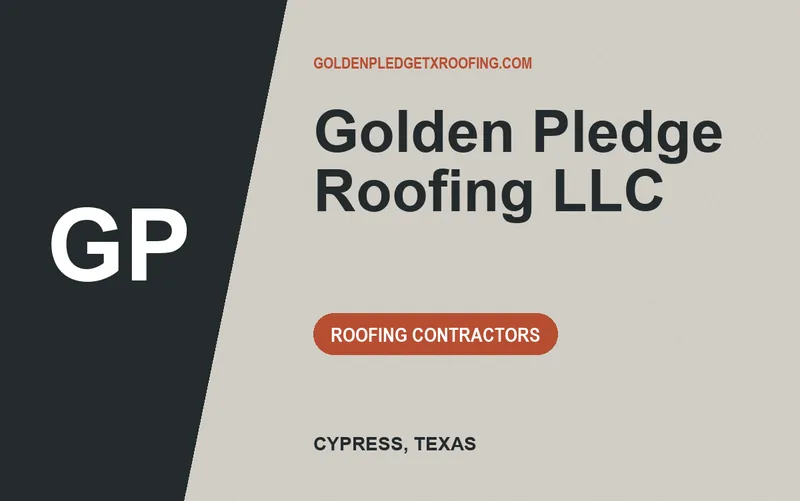 Golden Pledge Roofing LLC in Cypress, Texas