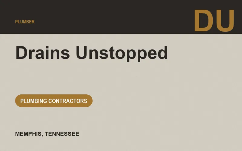 Drains Unstopped in Memphis, Tennessee