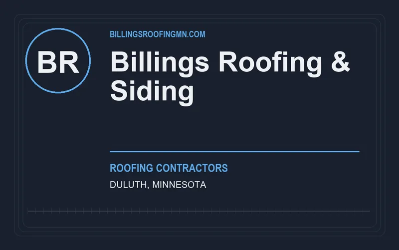 Billings Roofing & Siding in Duluth, Minnesota