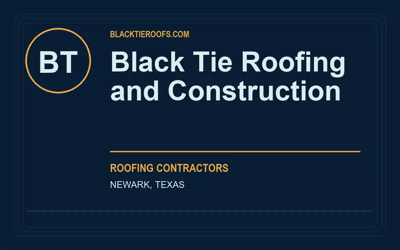 Black Tie Roofing and Construction in Newark, Texas