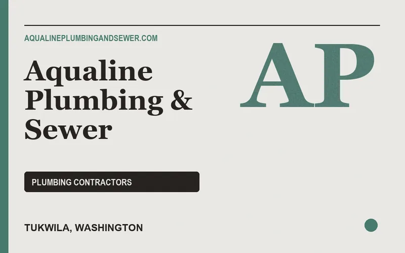 Aqualine Plumbing & Sewer in Tukwila, Washington