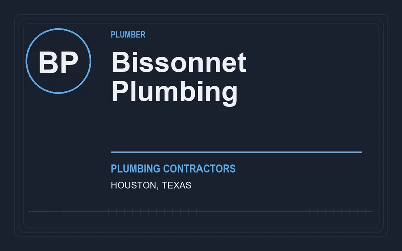 Bissonnet Plumbing in Houston, Texas