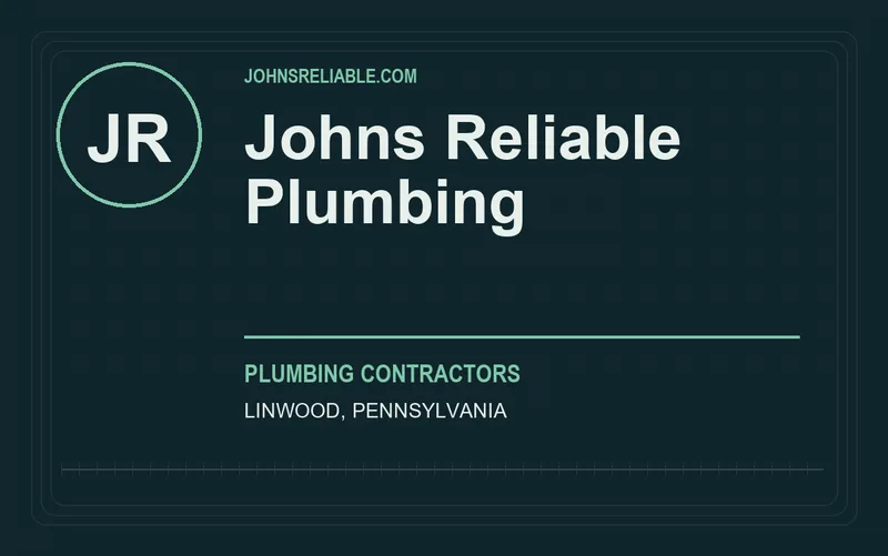 Johns Reliable Plumbing in Linwood, Pennsylvania