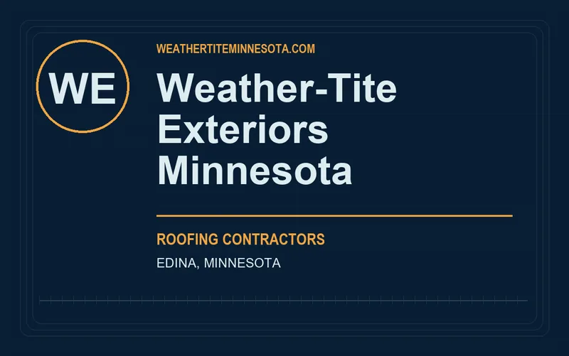 Weather-Tite Exteriors Minnesota in Edina, Minnesota