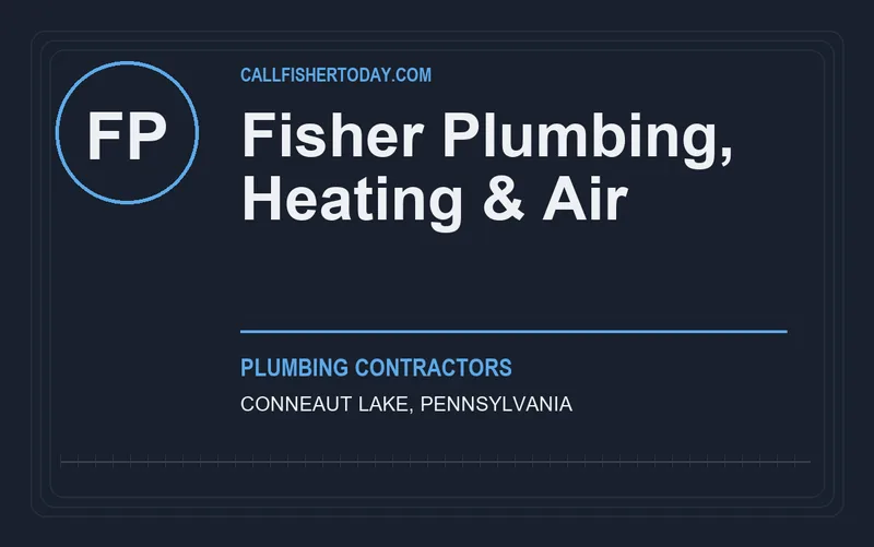 Fisher Plumbing, Heating & Air in Conneaut Lake, Pennsylvania
