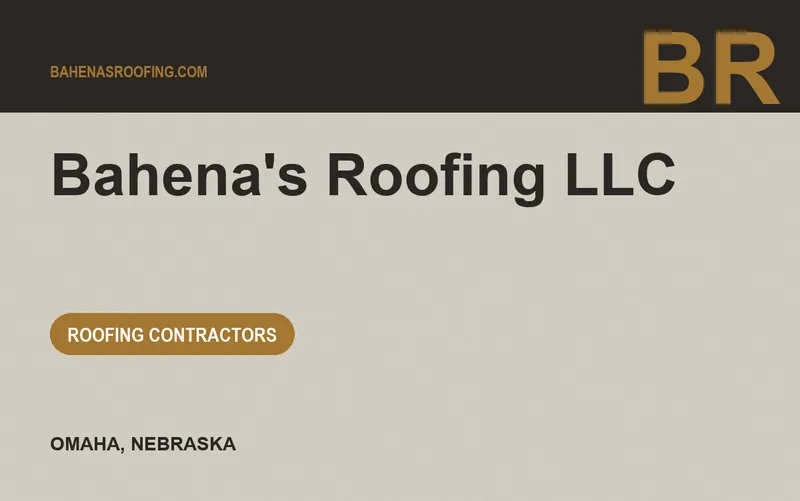 Bahena's Roofing LLC in Omaha, Nebraska